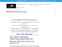 Tablet Screenshot of bathtubrepairbuffalony.com